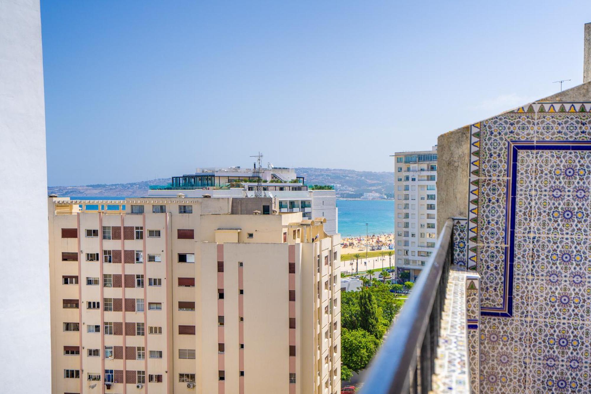 Belle Appartement Vue Sur Mer Tanger Exterior foto